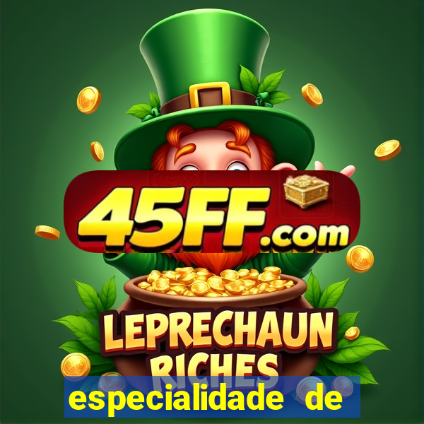 especialidade de futebol respondida